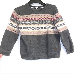 Janie and jack crew neck boys sweater size 3